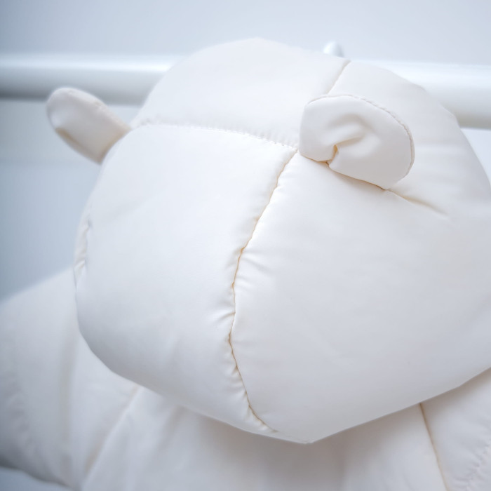 Дитячий демісезонний комбінезон Еклер молочний