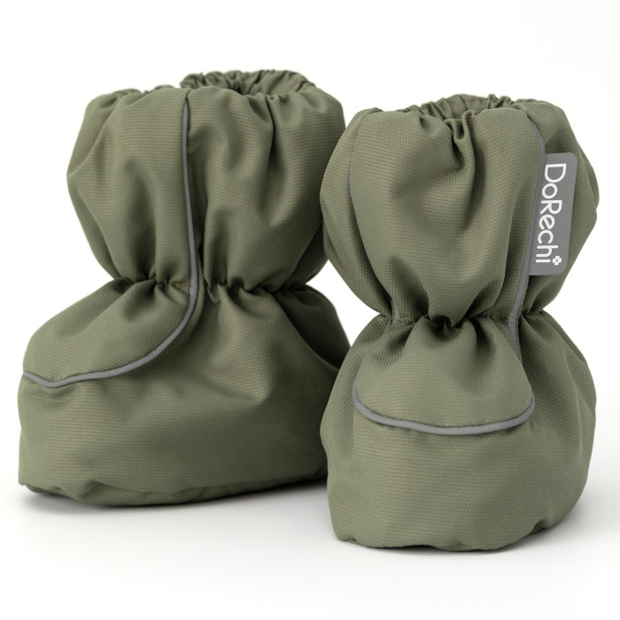 Детские зимние пинетки, зеленые DoRechi