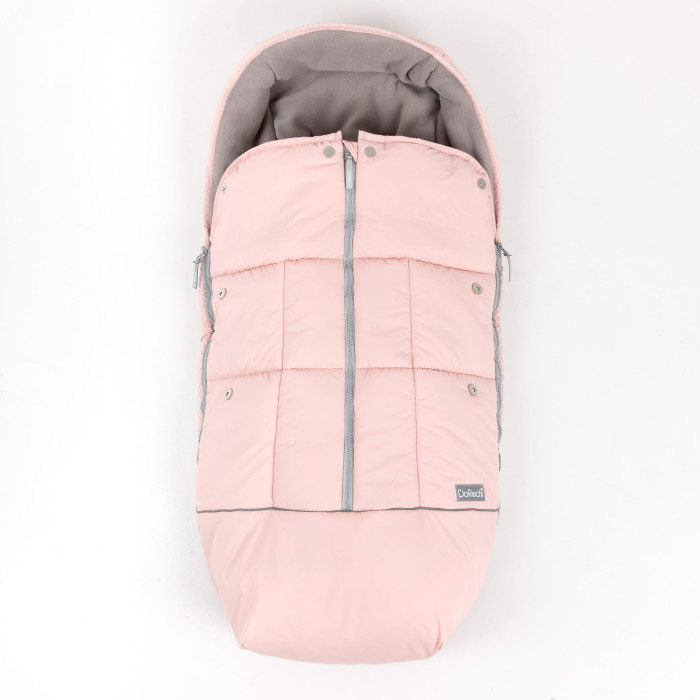Зимний конверт в коляску Trend розовый