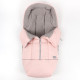 Зимний конверт в коляску Trend розовый