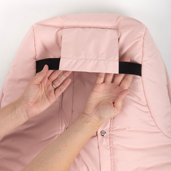 Зимний конверт в коляску Trend розовый