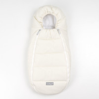 Зимний конверт на флисе Baby XS, молочный