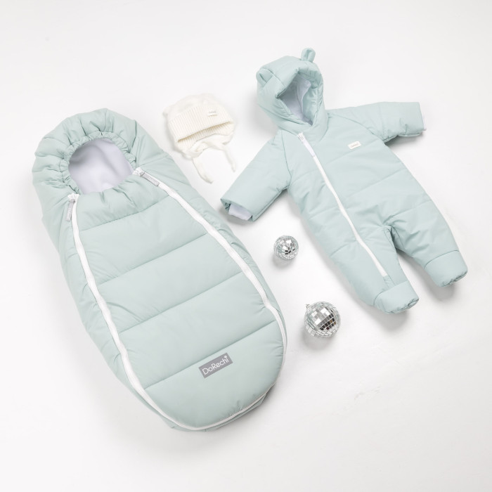 Зимовий конверт в коляску Baby XS, м'ятний
