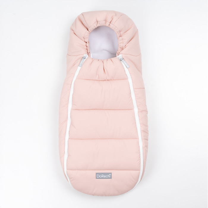 Зимний конверт в коляску Baby XS розовый