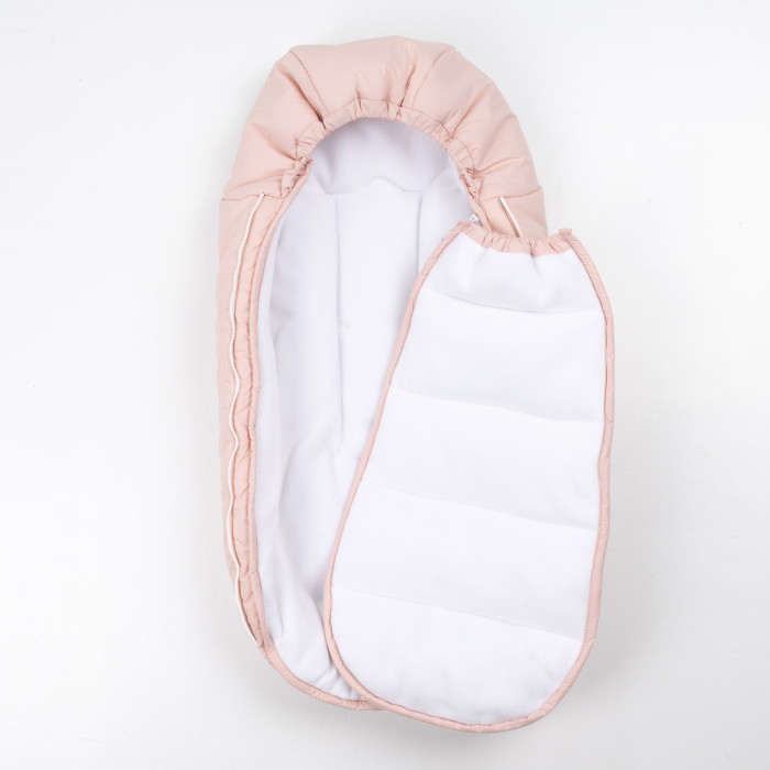 Зимний конверт в коляску Baby XS розовый