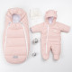 Зимний конверт в коляску Baby XS розовый Зимний конверт в коляску Baby XS розовый