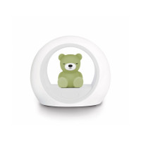 Нічник ZAZU Billy ведмедик з датчиком крику, зелений