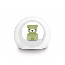 Ночник ZAZU Billy медвежонок с датчиком плача, зелёный