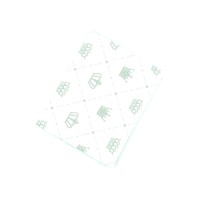 Детская пеленка байка Корона серая 80x100, Украина
