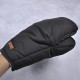 Тепла муфта-рукавички для коляски, колір чорний