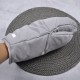 Тепла муфта-рукавички для коляски, колір сірий