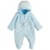Комбінезон Пузік блакитний для хлопчика, Garden Baby