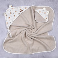 Полотенце для купания малыша Milk, Украина