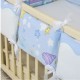 Защита для детской кроватки Замок голубая, Бетис