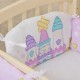 Захист для дитячого ліжечка Замок рожевий, Бетіс