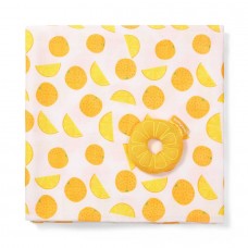 Бамбуковая пеленка-плед с погремушкой Апельсин 536/03, Baby Ono