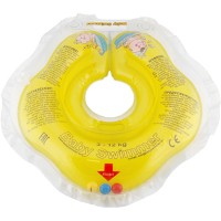 Круг для купания детей Baby Swimmer, желтый