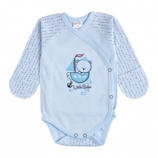 Боди для новорожденного Little Sailor голубой, Garden Baby