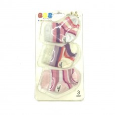 Трикотажні шкарпетки Смугастики 3шт для дівчинки, Туреччина 