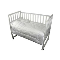 Детское хлопковое одеяло, белое, Руно