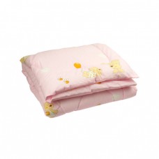 Детское силиконовое одеяло Мишка с шариком розовое, Руно