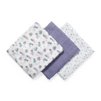 Пеленки бамбуковые фиолетовые 397/05, Baby Ono