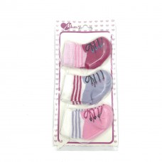 Трикотажні шкарпетки 3шт для дівчинки, MELIX