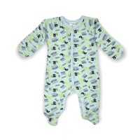 Чоловічок Garden Baby Котики 10862-02 білий з малюнком