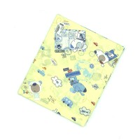 Дитяча ситцева пелюшка Bear жовта 90x110, Україна