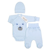 Детский комплект Bear ажур 3 предмета, Украина
