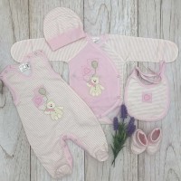 Детский комплект Мишка с шариками футер, Garden Baby