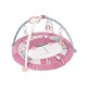 Дитячий килимок Pastel Friends Canpol Babies 68/078 рожевий