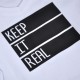 Футболка Keep it Real белая