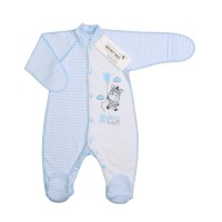 Чоловічок Zebra Baby, блакитний, Україна
