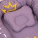 Кокон для новонародженого Корона 80х50 фіолетовий, Бетіс