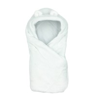 Конверт – одеяло Медвежонок махра белый, Garden Baby