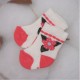 Детские носочки Цветочки махра 1031