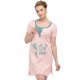 Нічна сорочка для годування Clover з топом рожева 24167, Україна