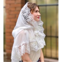 Церковна хустка-палантин Бетіс Намисто Янгола 27688075 шифон для дорослих