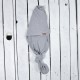 Безрозмірна пелюшка кокон на липучках  Каспер Сірий меланж