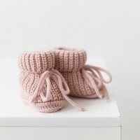Пінетки Mag Baby в'язані рожеві