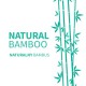 Бамбуковий трикотажний плед зелений