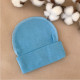 Шапочка однотонная Betis Модель-1 Мини 27681260 голубая