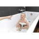 Сидіння для купання 6 + Aquaseat Bath Ring White, Babymoov
