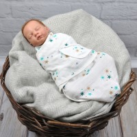 Муслиновый свивальник  Звезды 0-3 мес., Украина