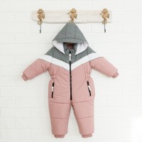 Зимовий комбінезон MagBaby Rock пудра