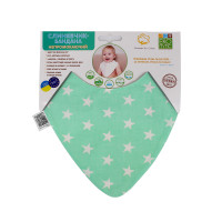 Слинявчик-бандана Зірочки Eco Cotton, ЕКО ПУПС