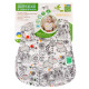 Непромокаючий слюнявчик Бегемотик Eco Cotton Premium, ЕКО ПУПС