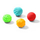 Сенсорные силиконовые мячики - 4 шт