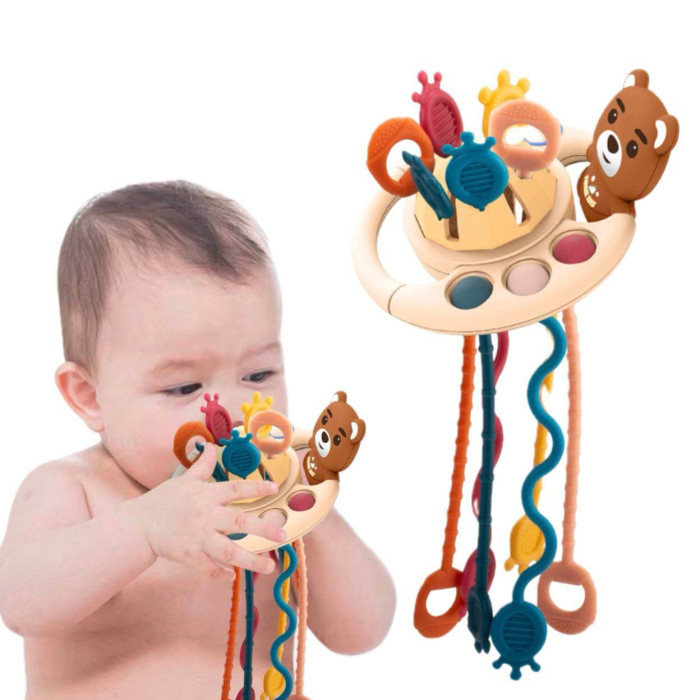 Сєнсорная игрушка "Мишка"
